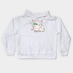 lop ears bunny Kids Hoodie